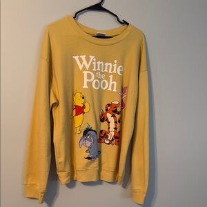 Yellow Winnie the Pooh Sweatshirt